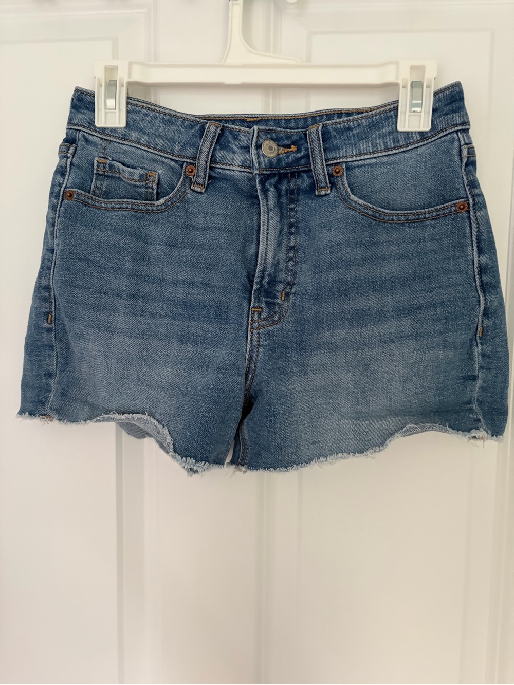 Old Navy Light Blue Denim Cutoff Shorts